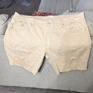 Hudson Jeans Beige Waistband with Label